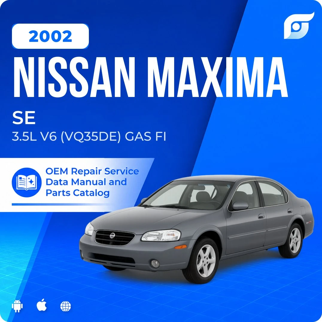2002 Nissan Maxima SE - OEM Repair Service Manual