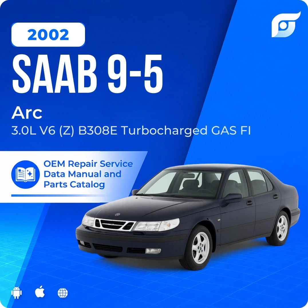2002 Saab 9-5 Arc - OEM Repair Service Manual
