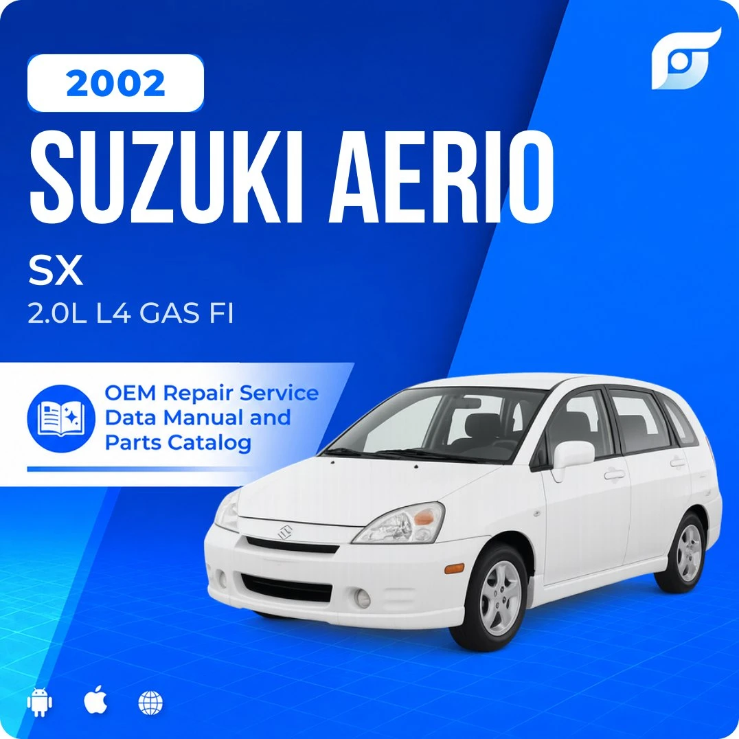 2002 Suzuki Aerio SX - OEM Repair Service Manual