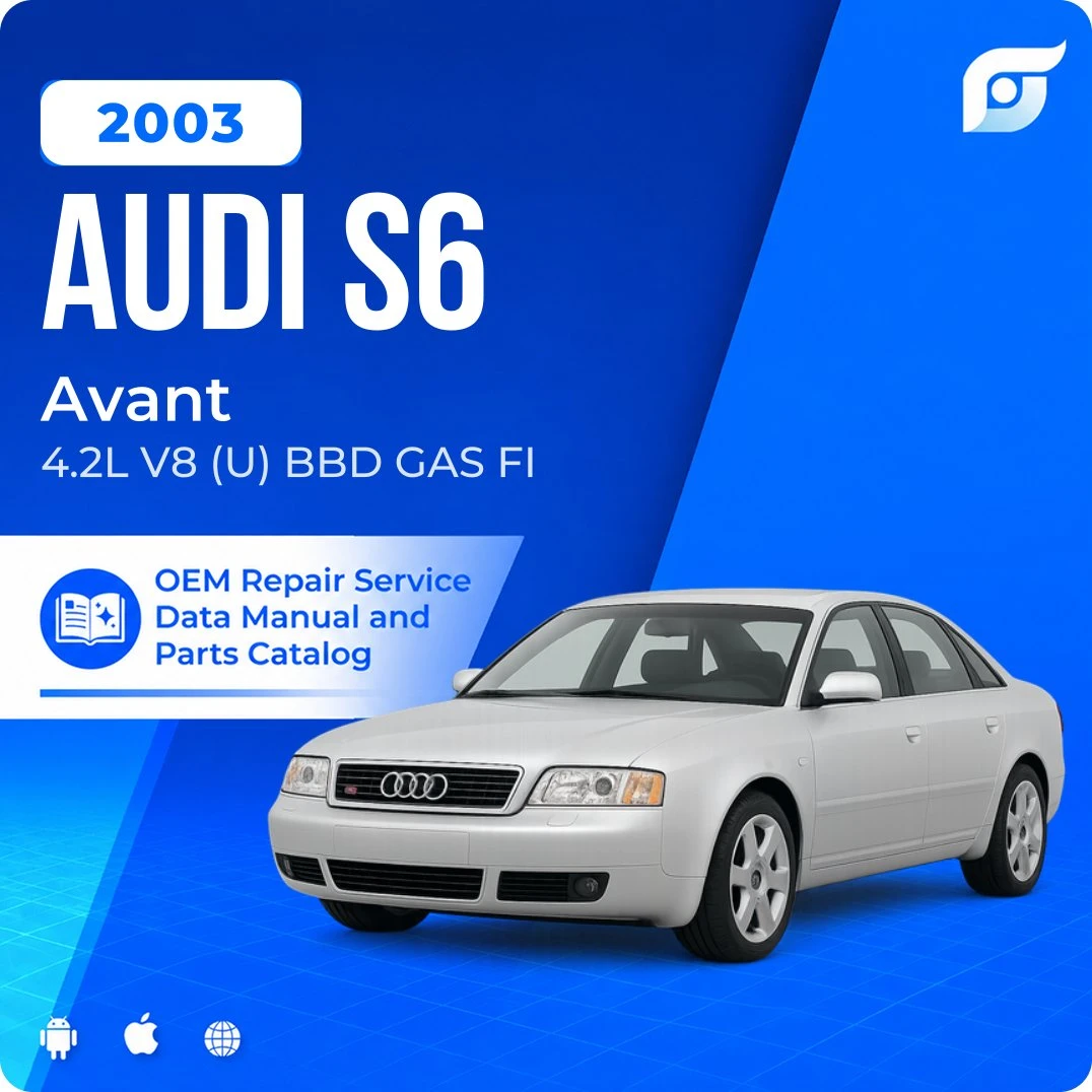 2003 Audi S6 Avant - OEM Repair Service Manual