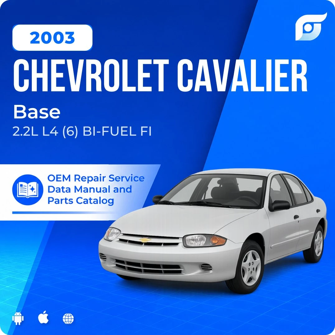 2003 Chevrolet Cavalier Base - OEM Repair Service Manual