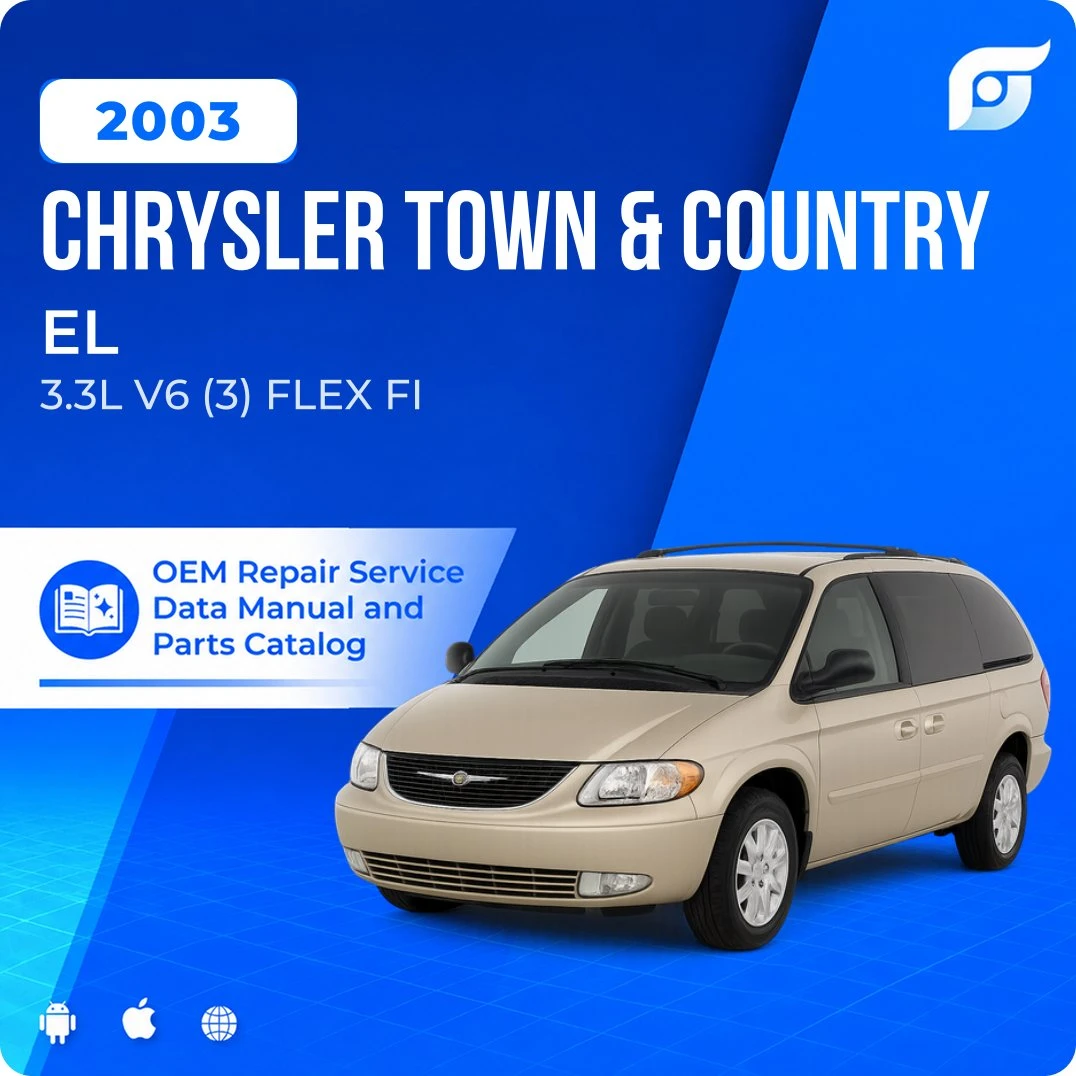 2003 Chrysler Town & Country EL - OEM Repair Service Manual