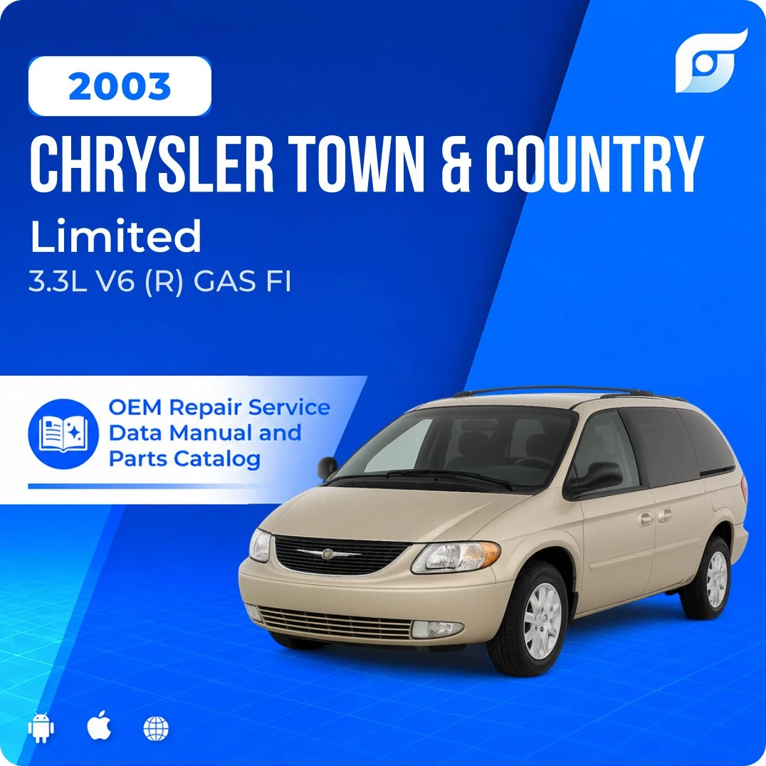 2003 Chrysler Town & Country Limited - OEM Repair Service Manual