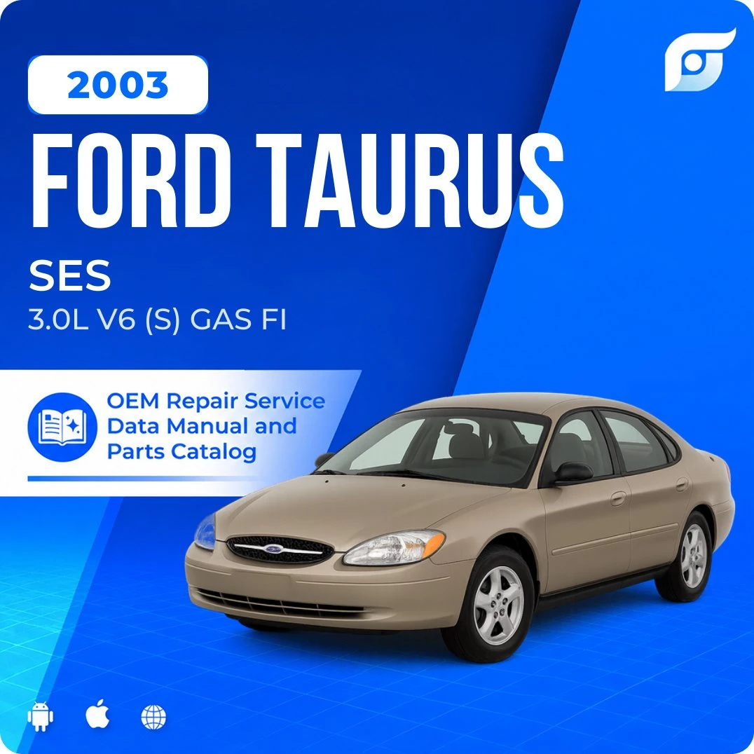 2003 Ford Taurus SES - OEM Repair Service Manual