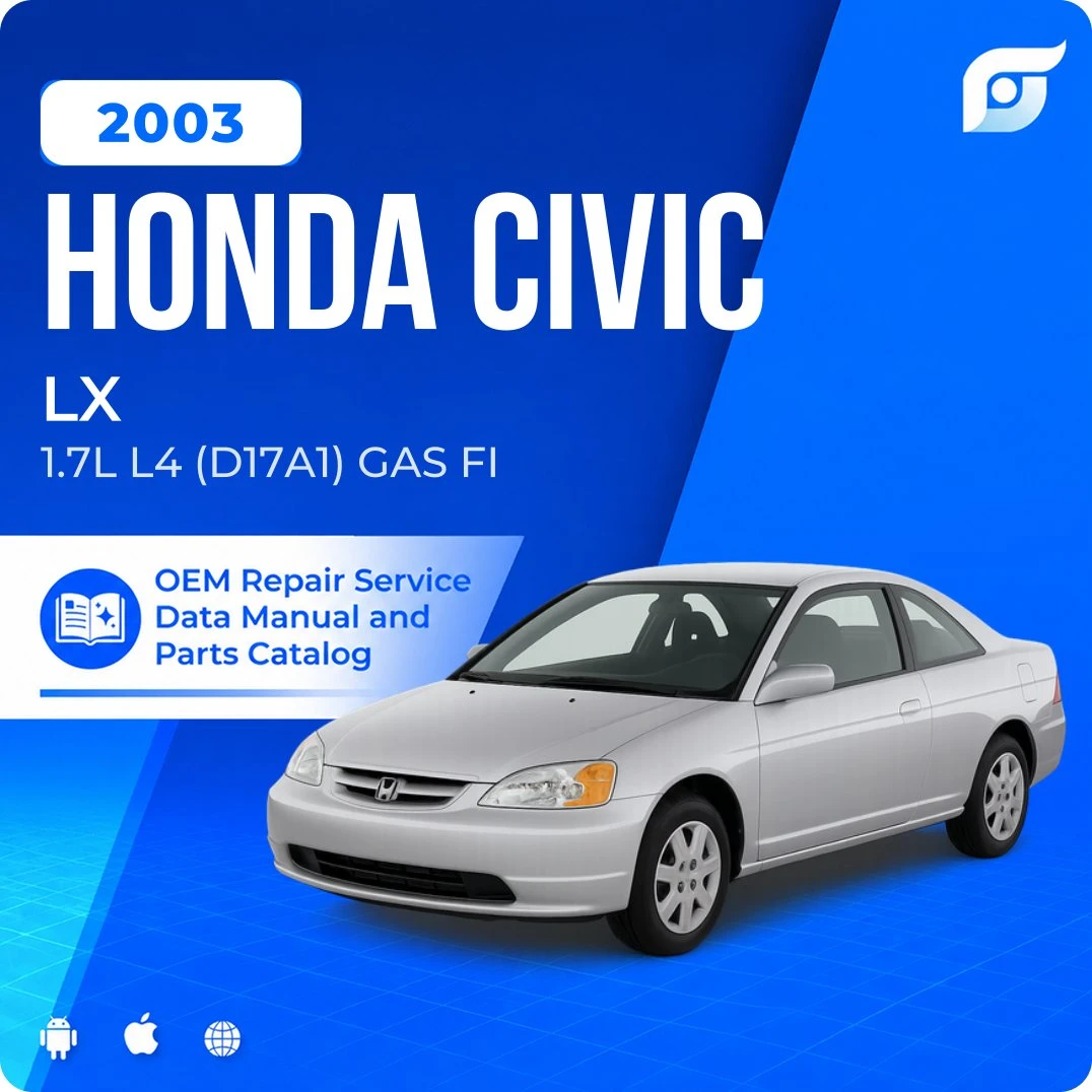 2003 Honda Civic LX - OEM Repair Service Manual