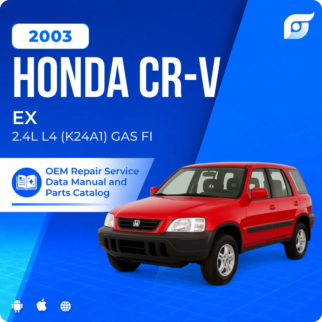 2003 Honda CR-V EX - OEM Repair Service Manual