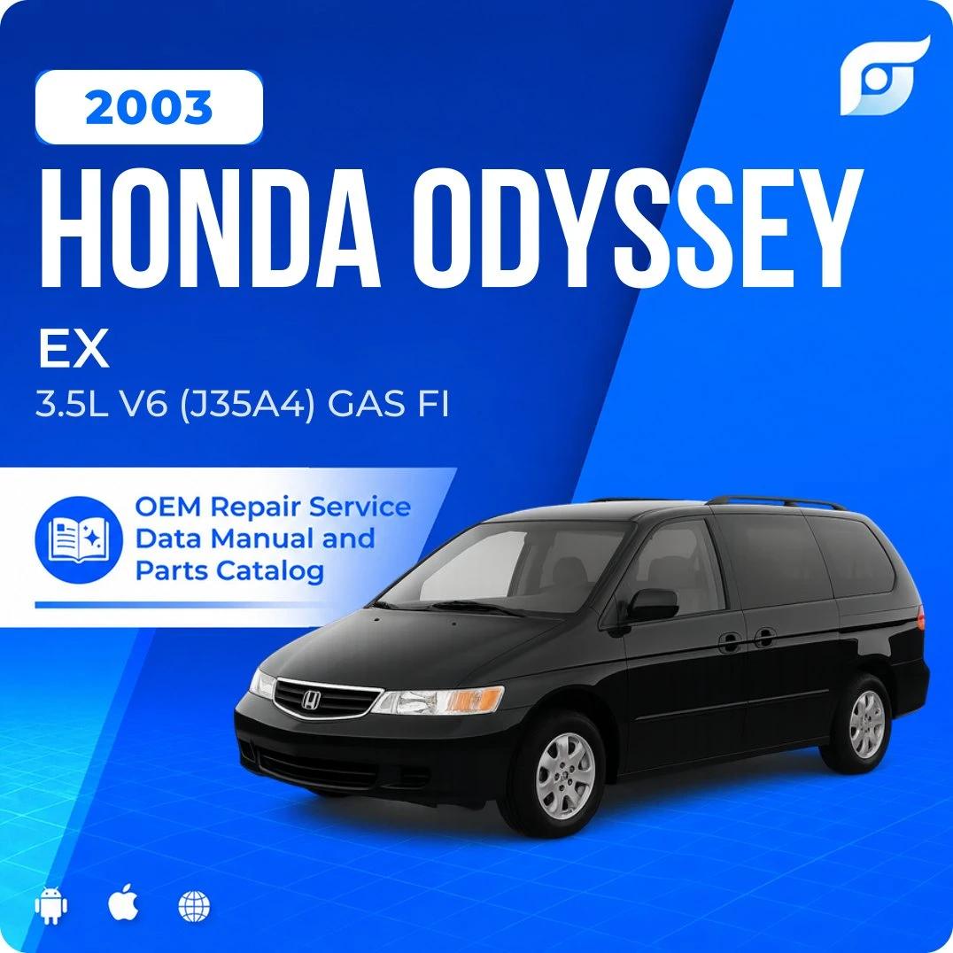 2003 Honda Odyssey EX - OEM Repair Service Manual