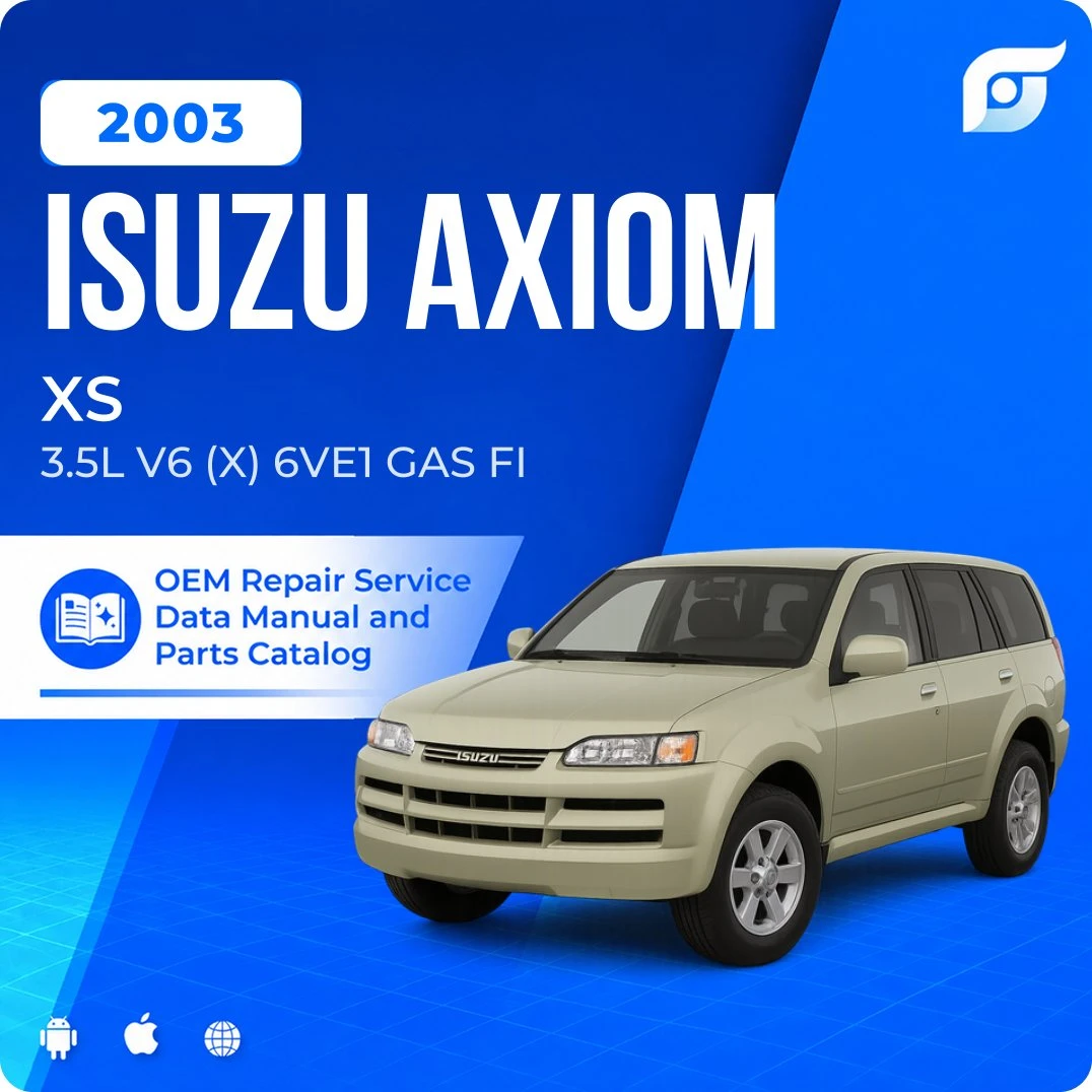 2003 Isuzu Axiom XS - OEM Repair Service Manual