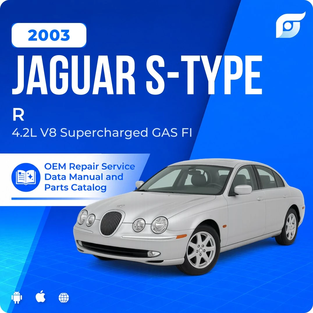 2003 Jaguar S-Type R - OEM Repair Service Manual