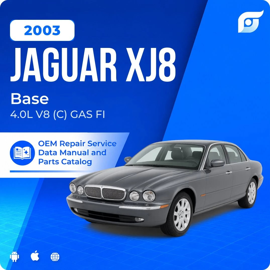 2003 Jaguar XJ8 Base - OEM Repair Service Manual