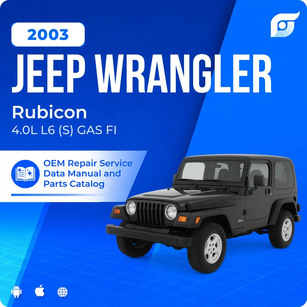 2003 Jeep Wrangler Rubicon - OEM Repair Service Manual