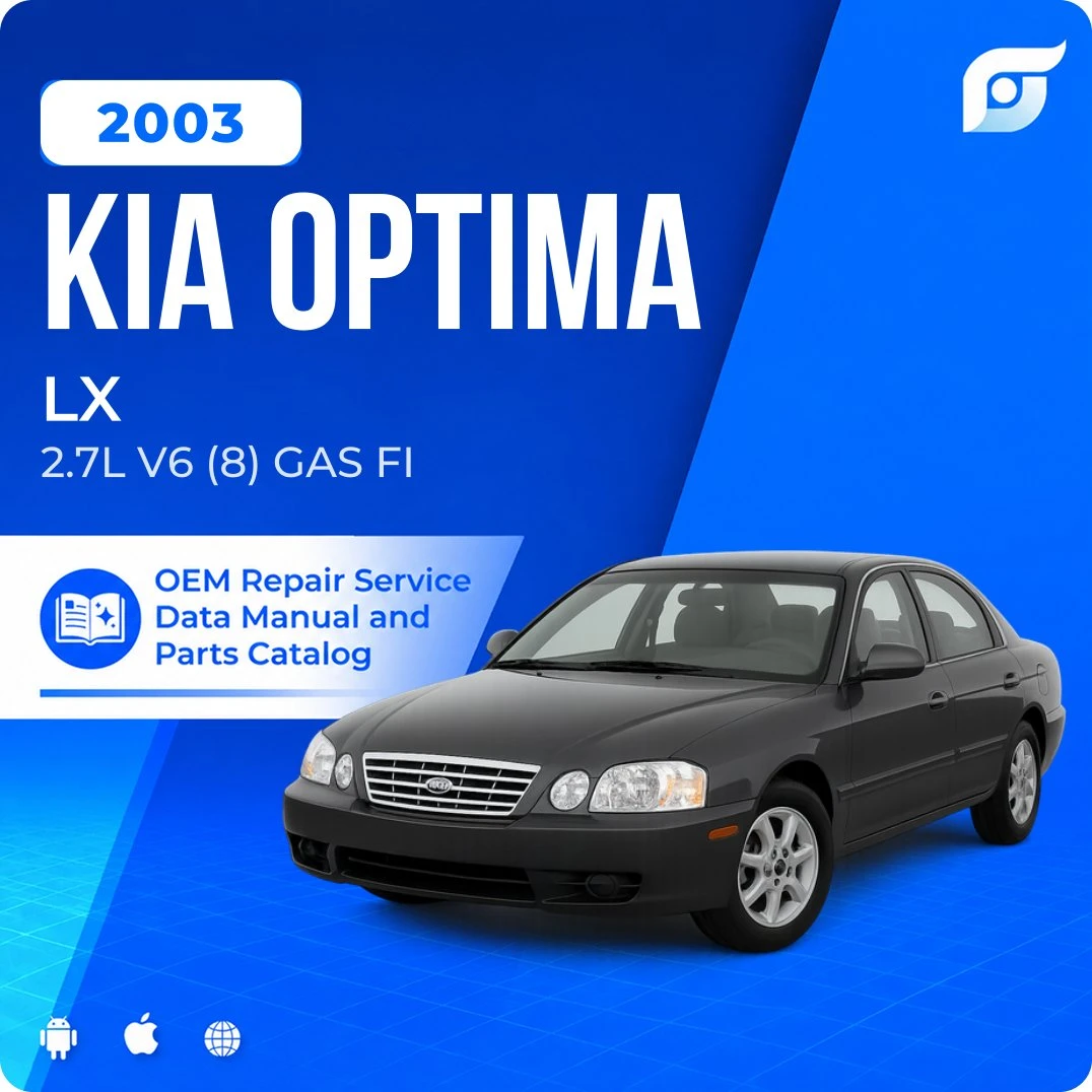 2003 Kia Optima LX - OEM Repair Service Manual