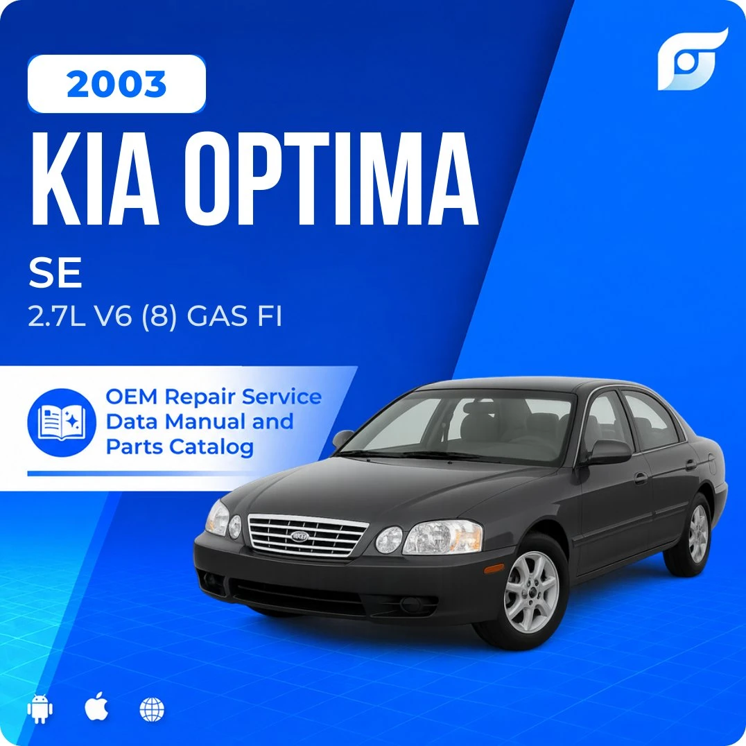 2003 Kia Optima SE - OEM Repair Service Manual
