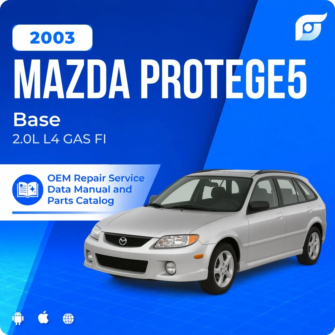 2003 Mazda Protege5 Base - OEM Repair Service Manual