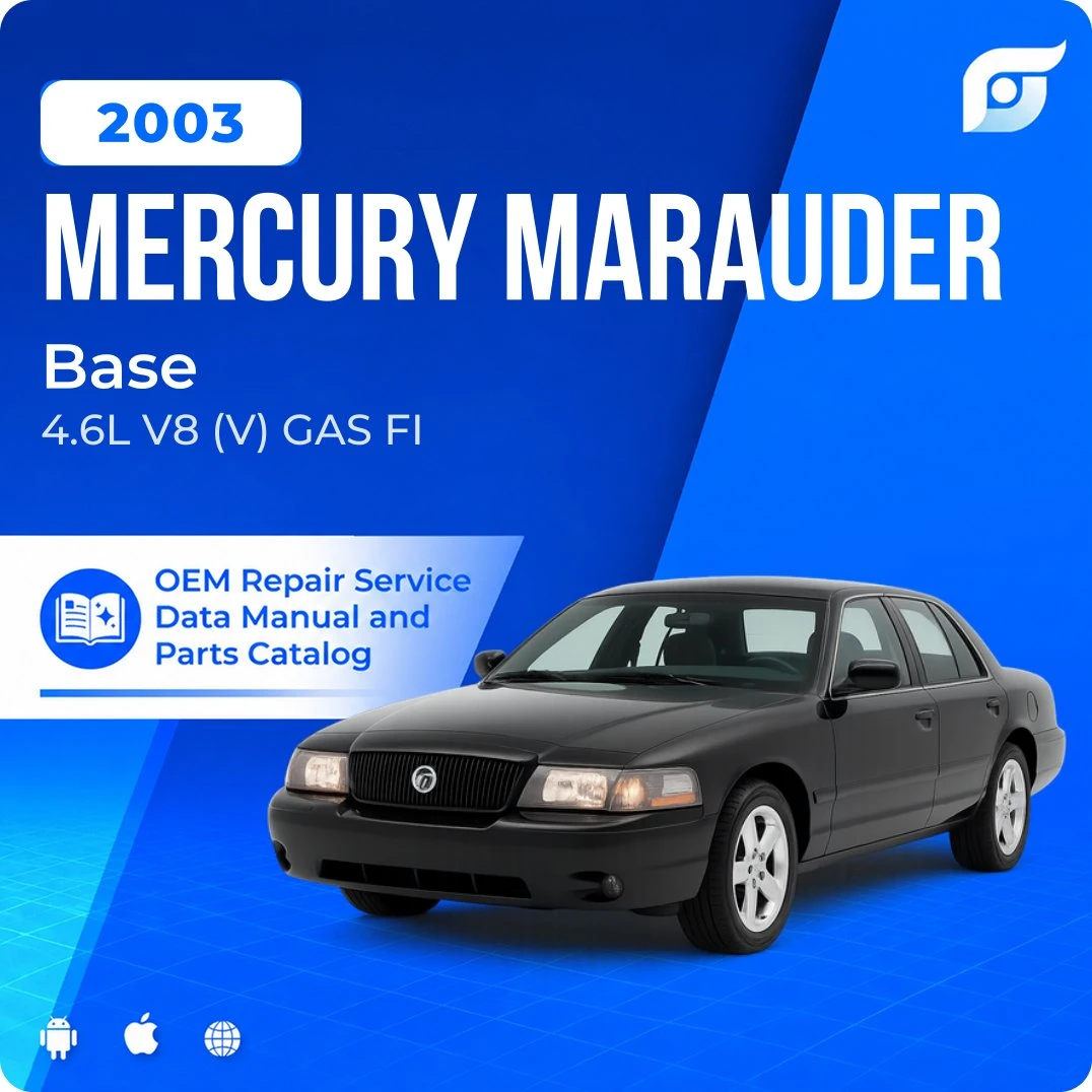 2003 Mercury Marauder Base - OEM Repair Service Manual