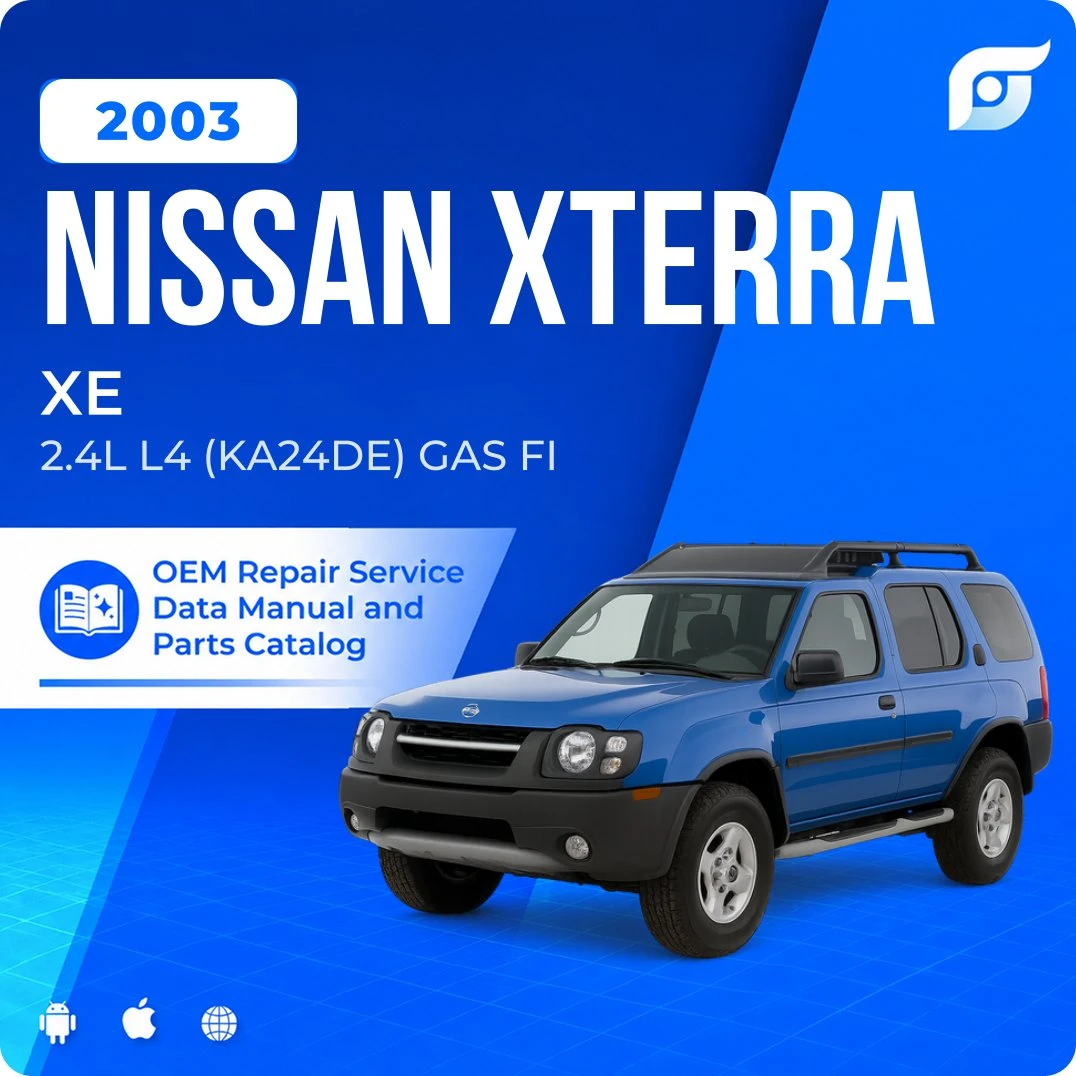 2003 Nissan Xterra XE - OEM Repair Service Manual
