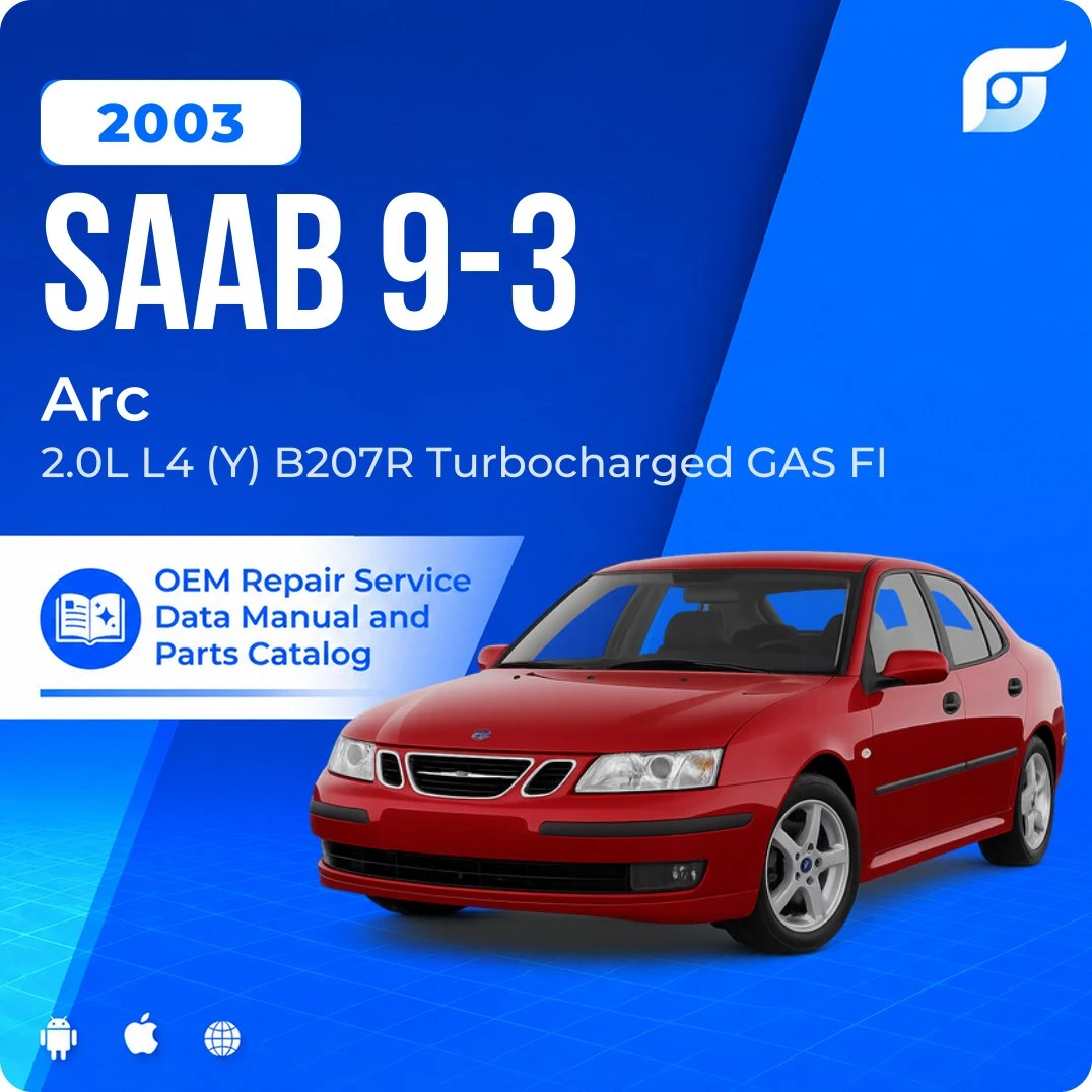 2003 Saab 9-3 Arc - OEM Repair Service Manual