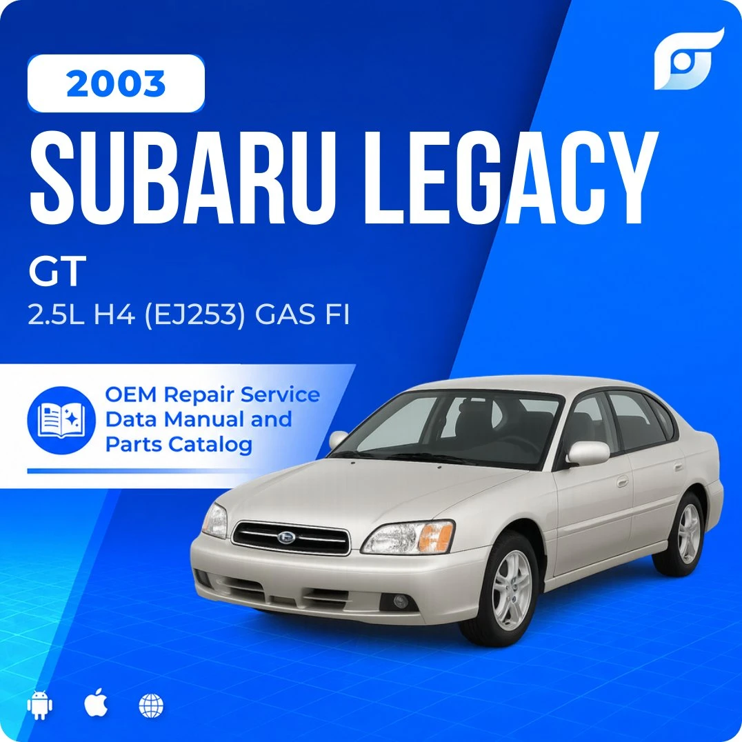 2003 Subaru Legacy GT - OEM Repair Service Manual