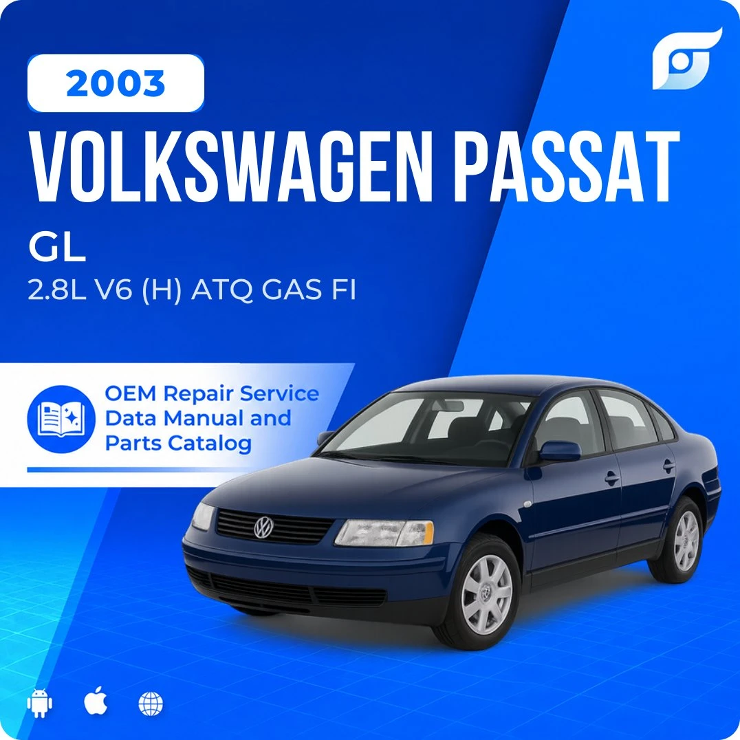 2003 Volkswagen Passat GL - OEM Repair Service Manual