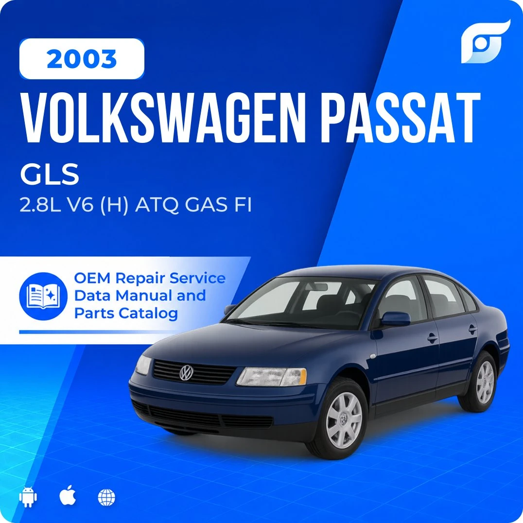 2003 Volkswagen Passat GLS - OEM Repair Service Manual