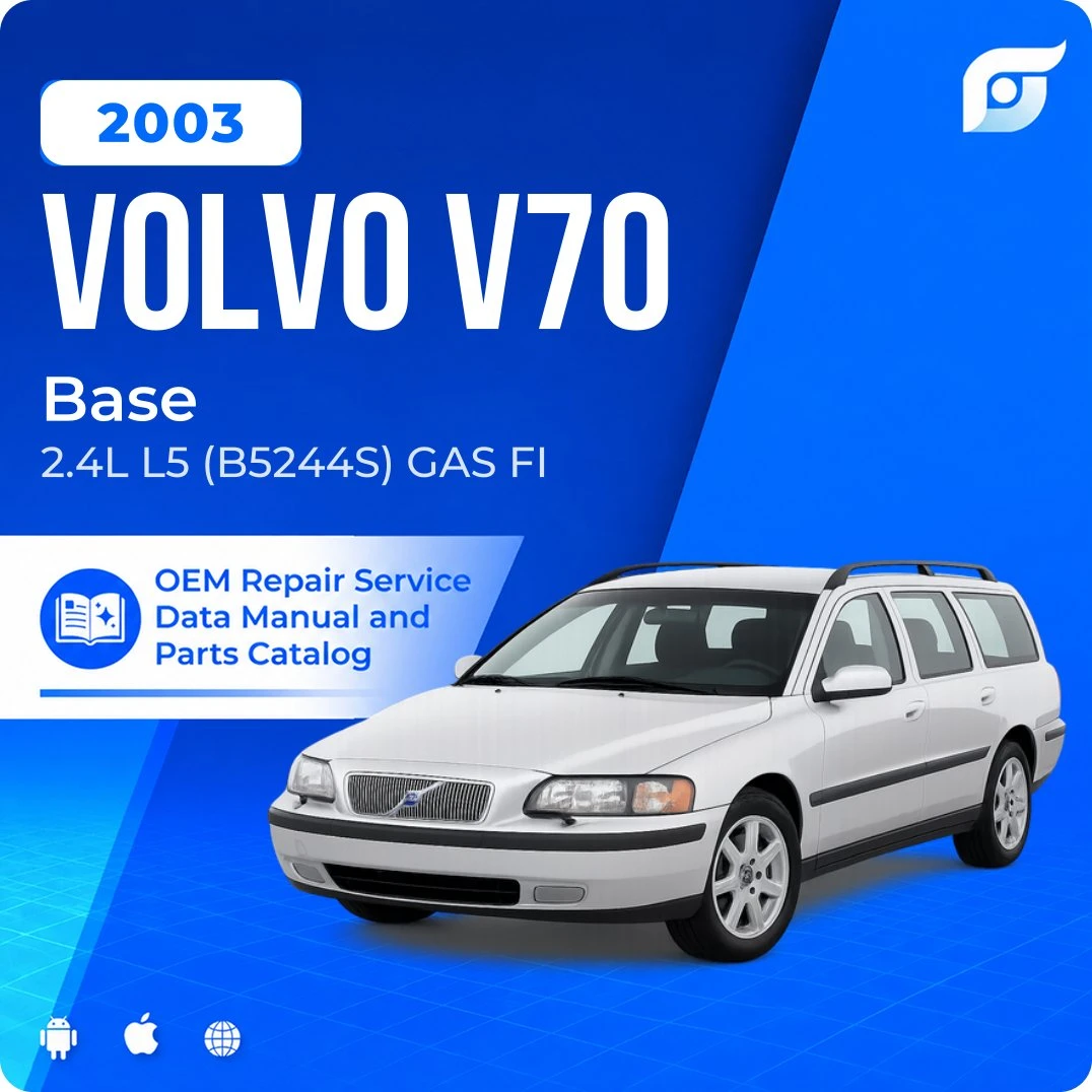 2003 Volvo V70 Base - OEM Repair Service Manual