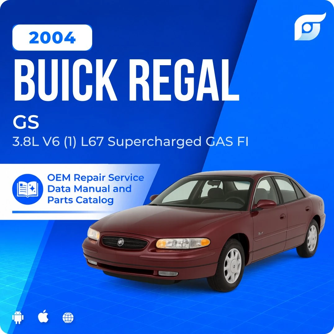 2004 Buick Regal GS - OEM Repair Service Manual