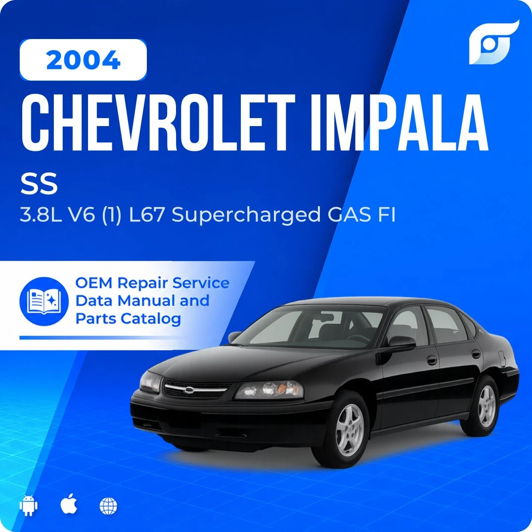 2004 Chevrolet Impala SS - OEM Repair Service Manual