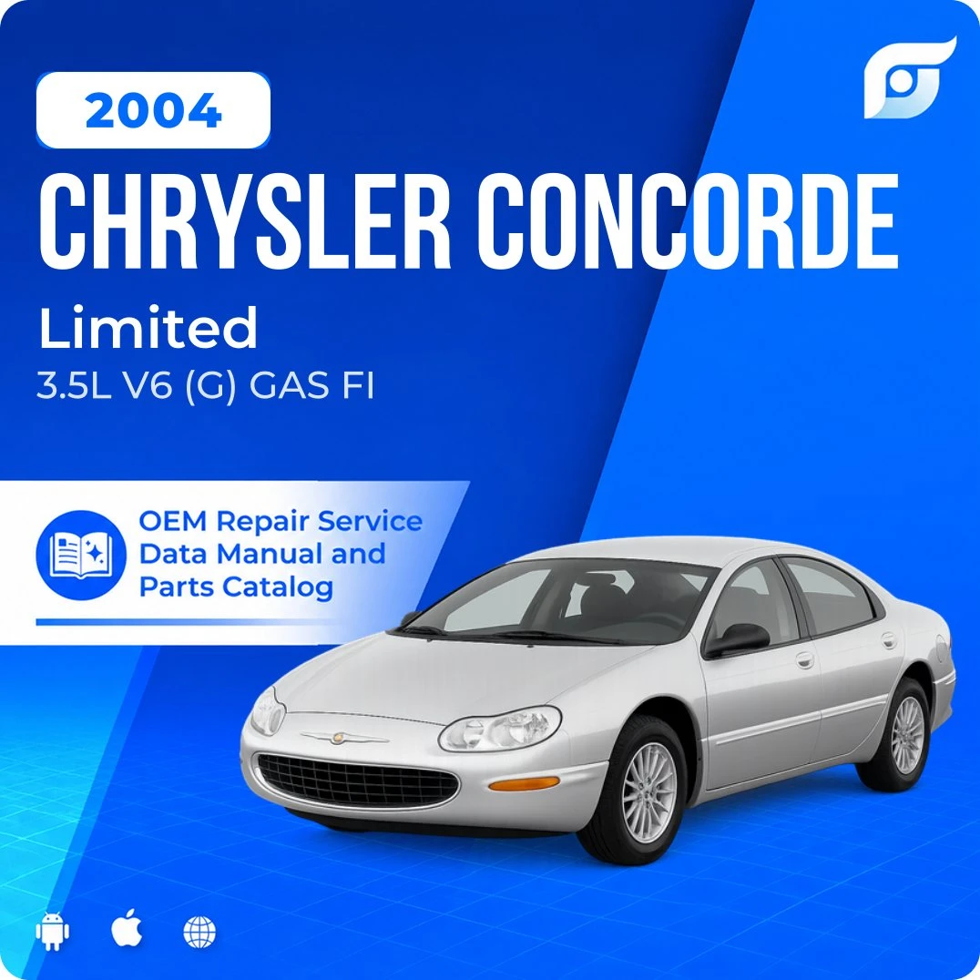 2004 Chrysler Concorde Limited - OEM Repair Service Manual