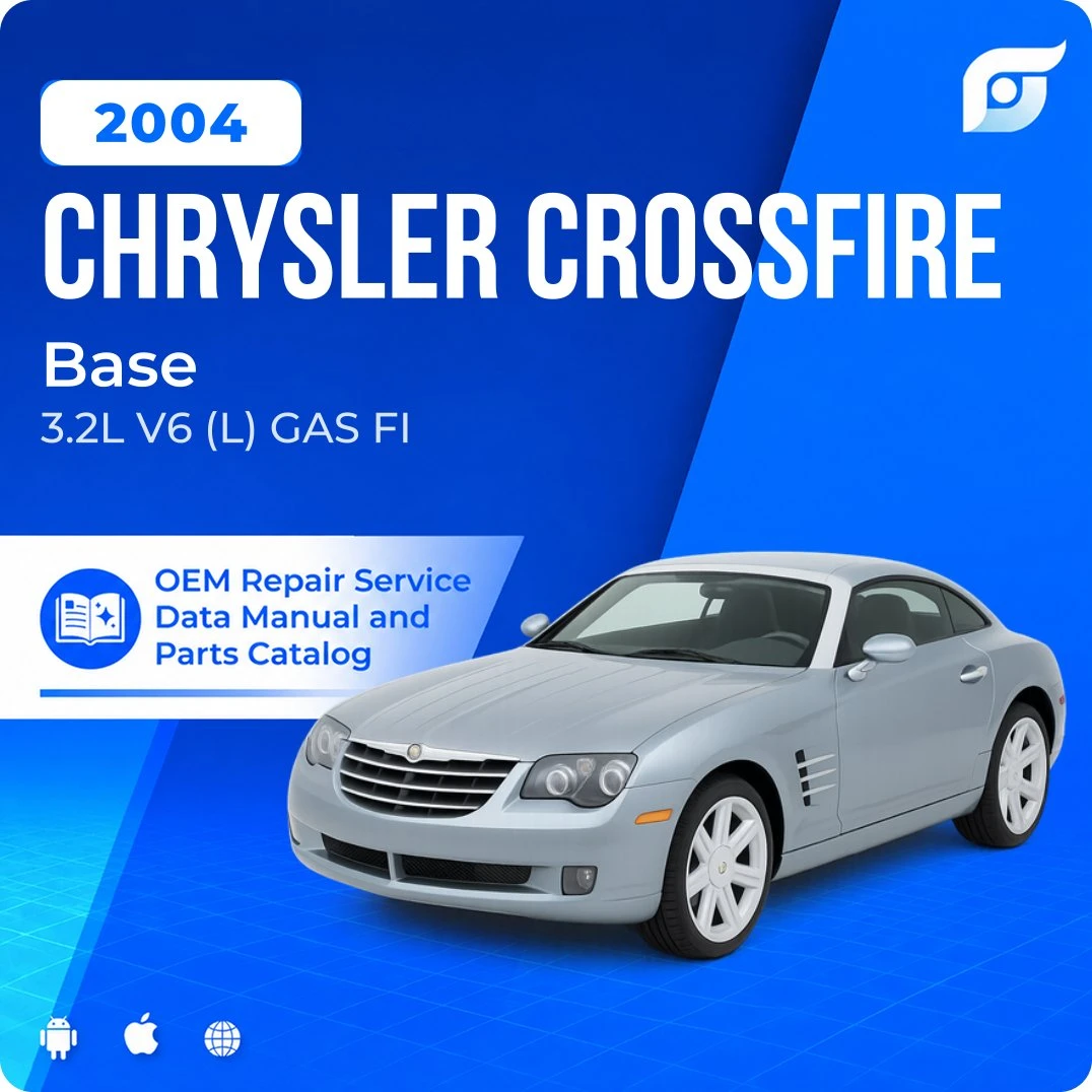 2004 Chrysler Crossfire Base - OEM Repair Service Manual