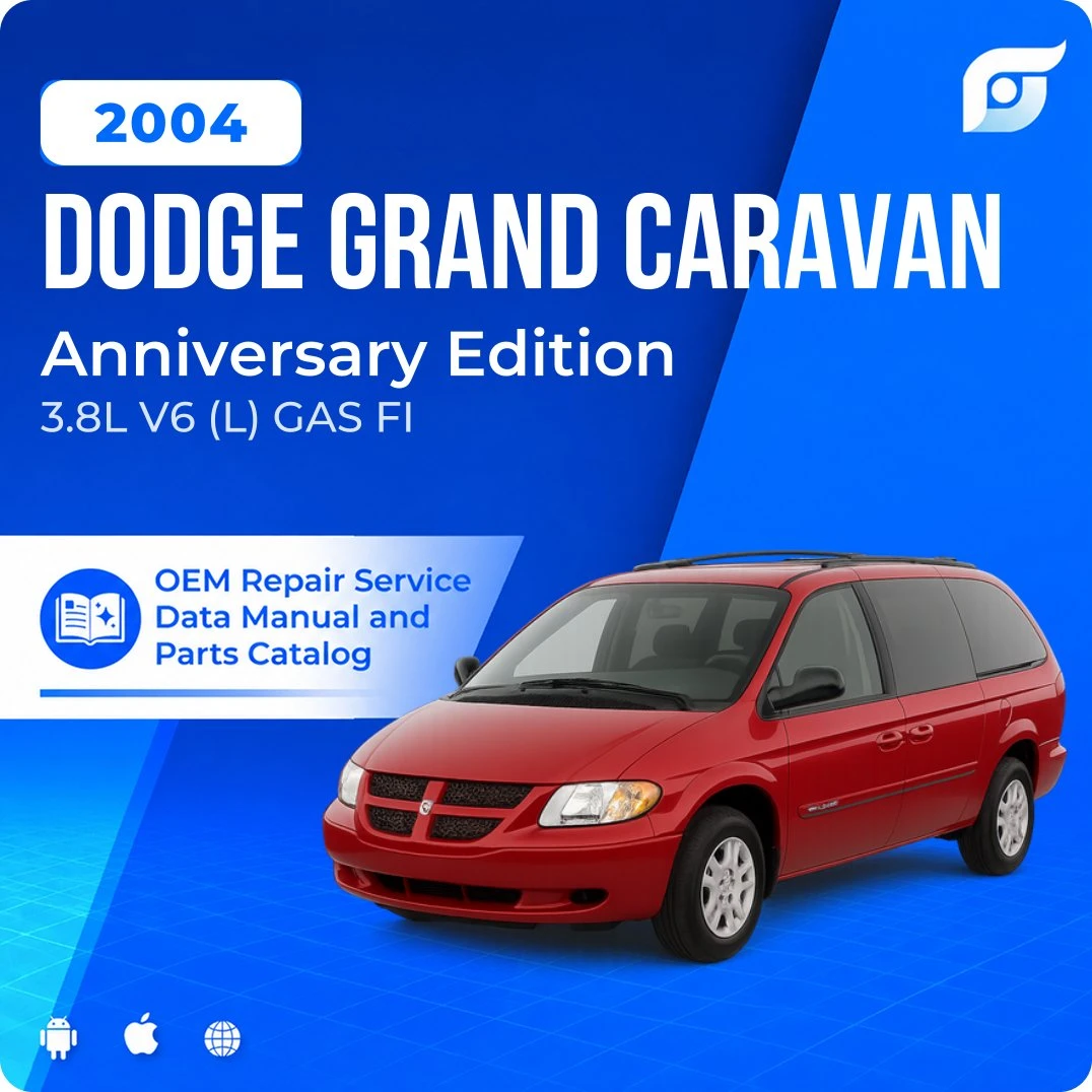 2004 Dodge Grand Caravan Anniversary Edition - OEM Repair Service Manual