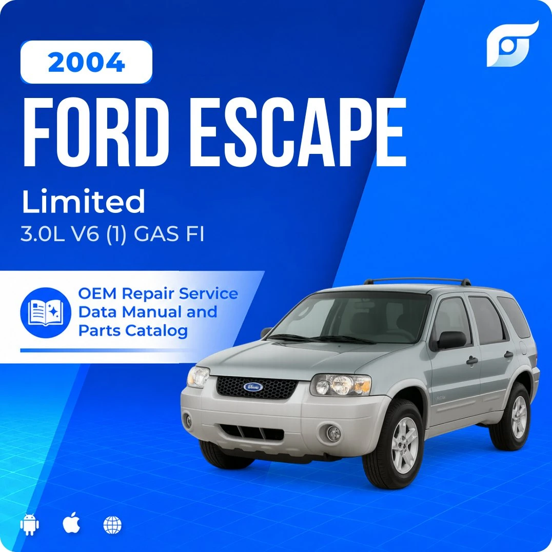 2004 Ford Escape Limited - OEM Repair Service Manual