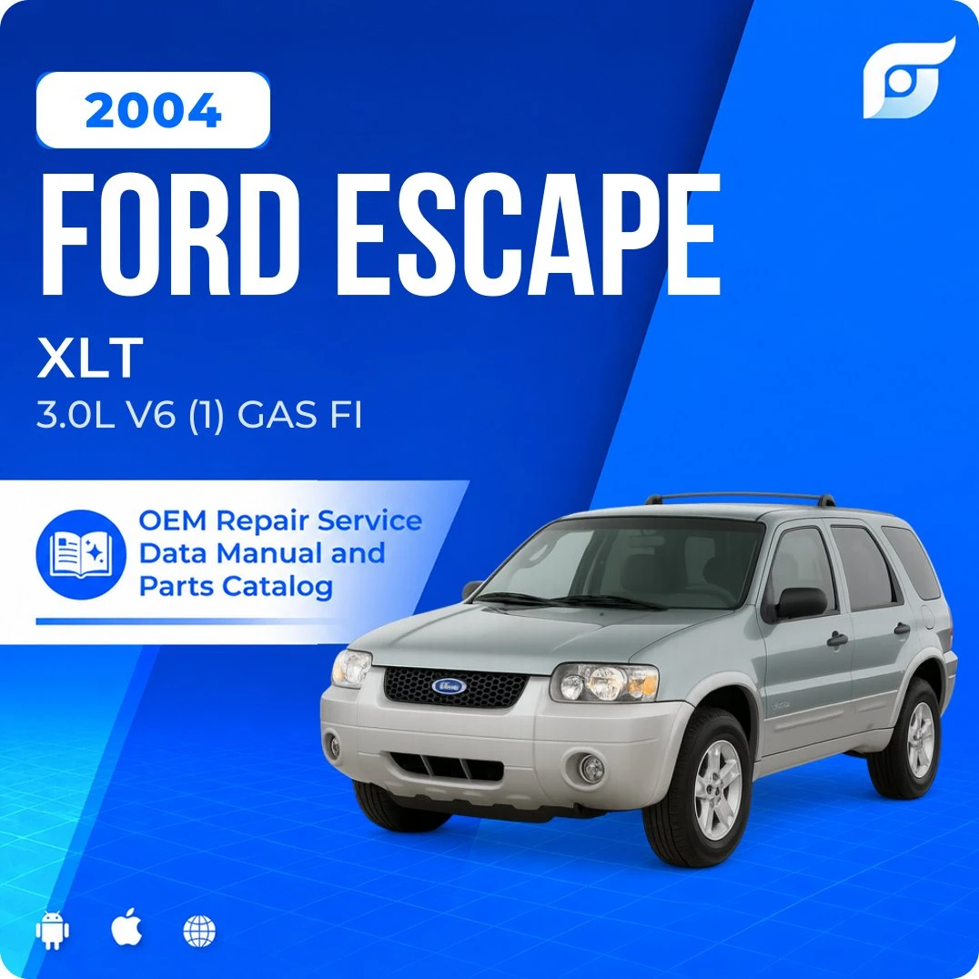 2004 Ford Escape XLT - OEM Repair Service Manual