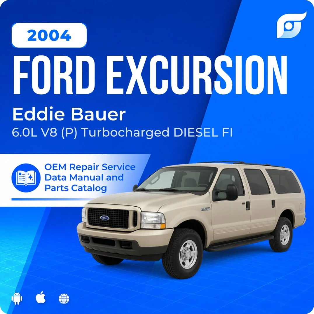2004 Ford Excursion Eddie Bauer - OEM Repair Service Manual