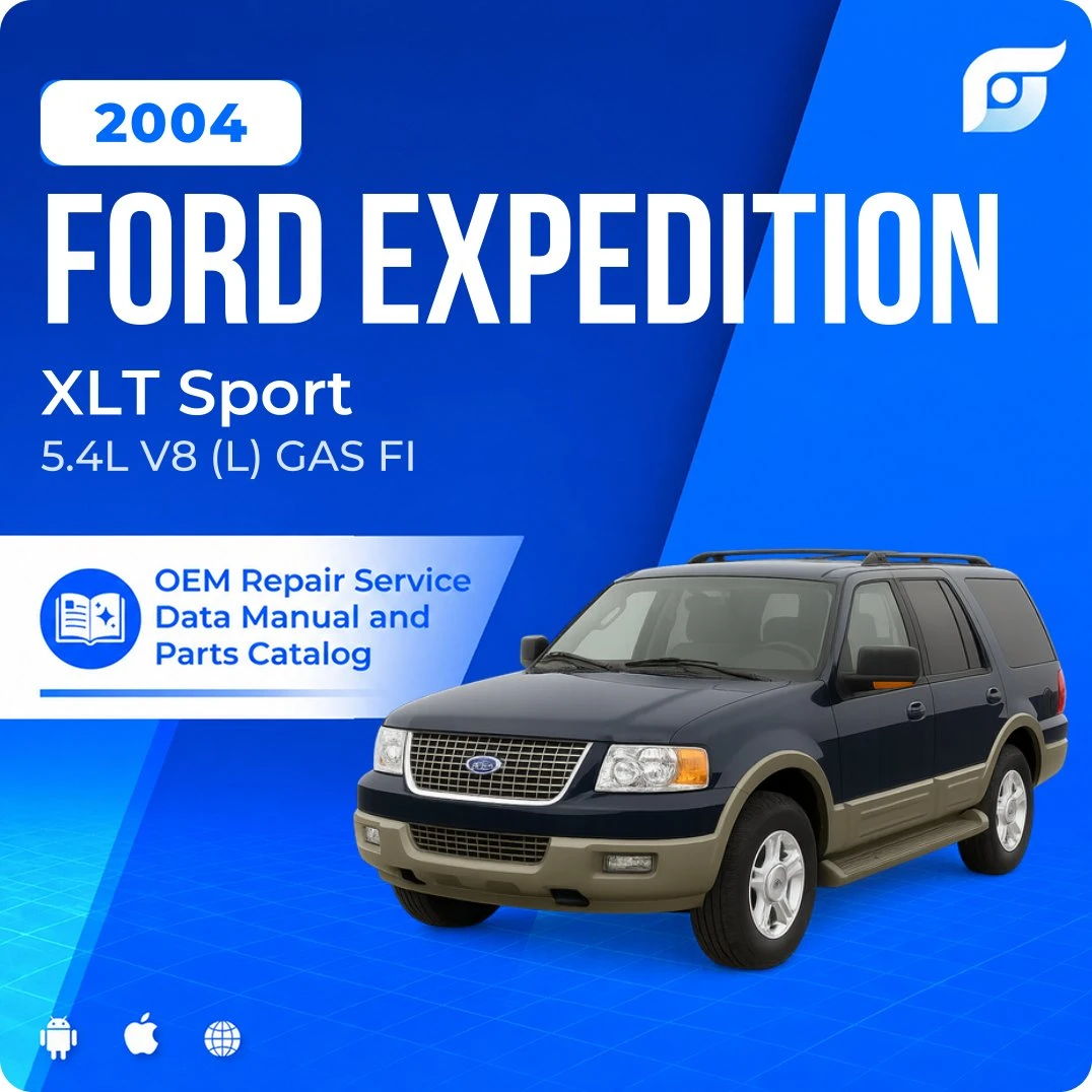 2004 Ford Expedition XLT Sport - OEM Repair Service Manual