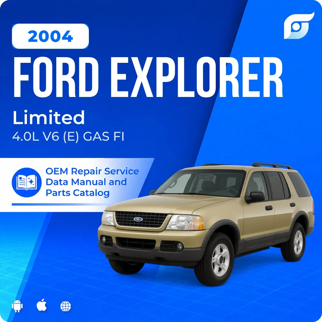 2004 Ford Explorer Limited - OEM Repair Service Manual