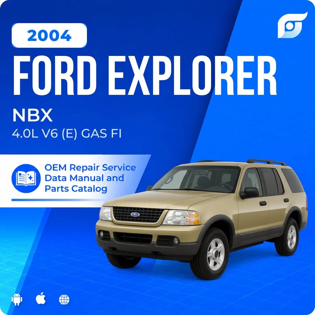 2004 Ford Explorer NBX - OEM Repair Service Manual