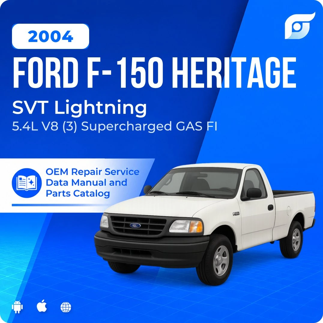 2004 Ford F-150 Heritage SVT Lightning - OEM Repair Service Manual