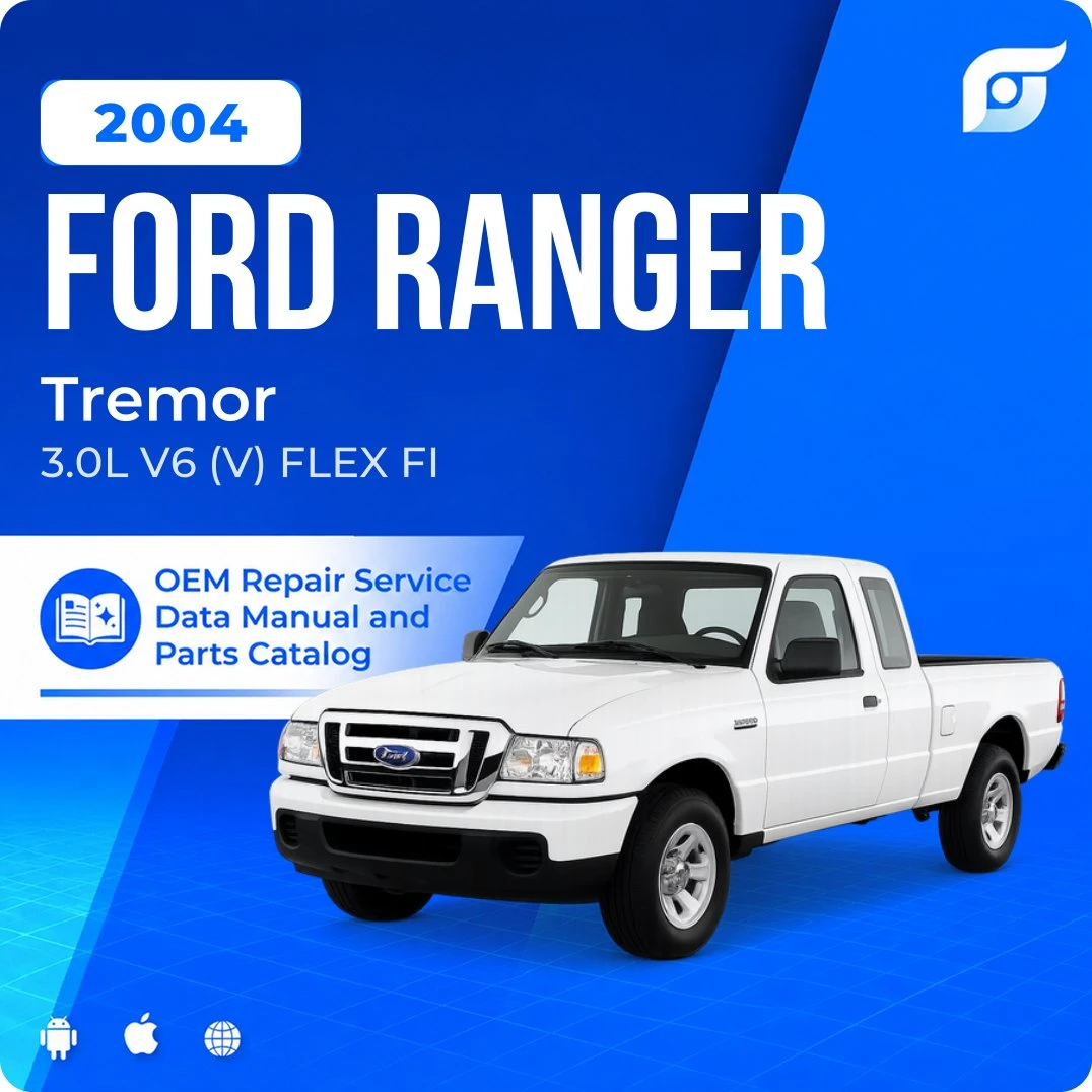 2004 Ford Ranger Tremor - OEM Repair Service Manual