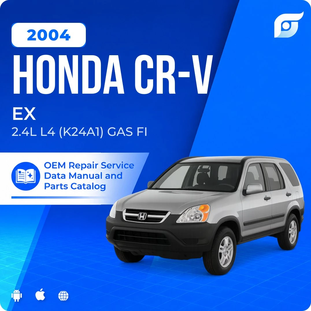 2004 Honda CR-V EX - OEM Repair Service Manual