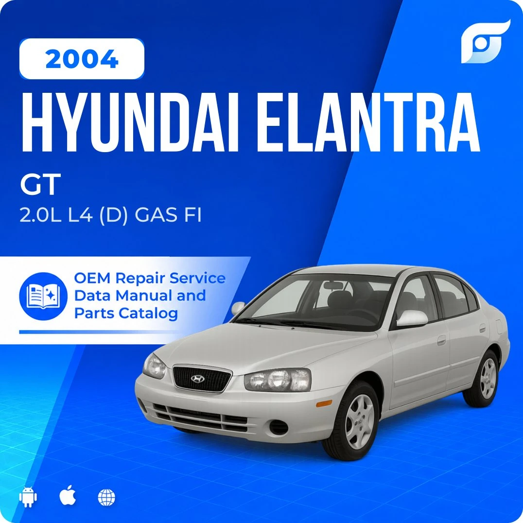 2004 Hyundai Elantra GT - OEM Repair Service Manual