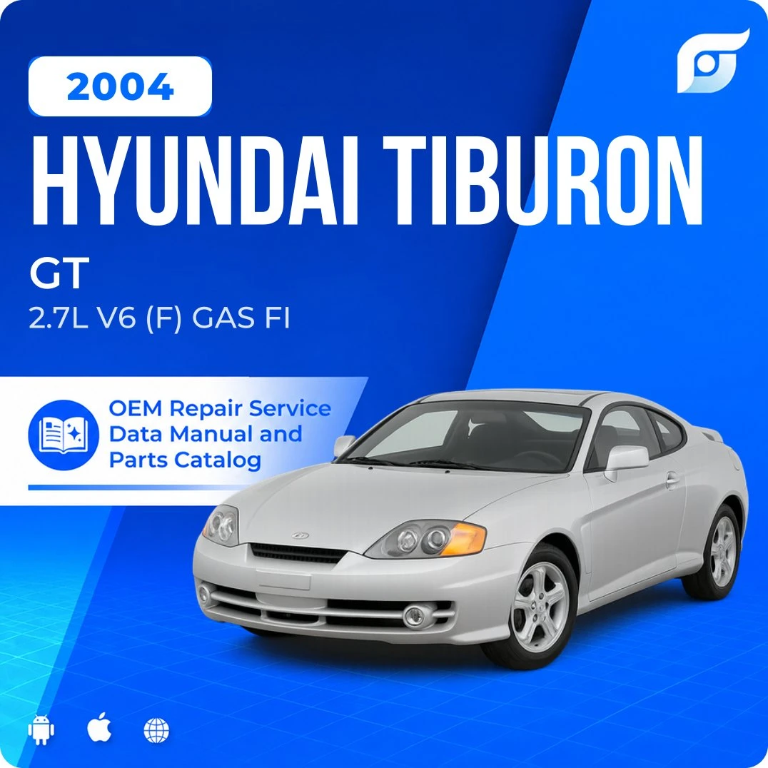 2004 Hyundai Tiburon GT - OEM Repair Service Manual