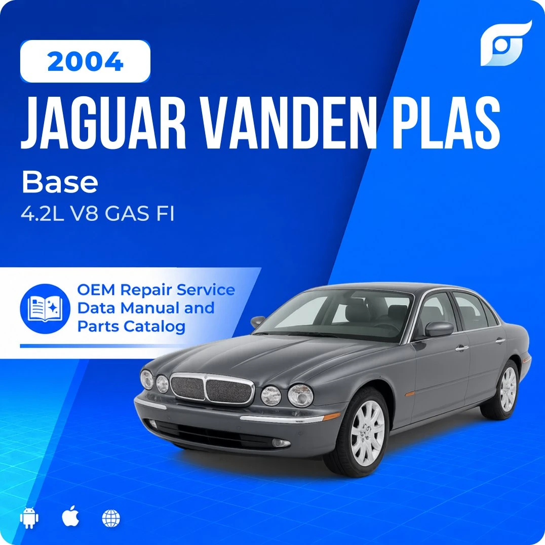 2004 Jaguar Vanden Plas Base - OEM Repair Service Manual
