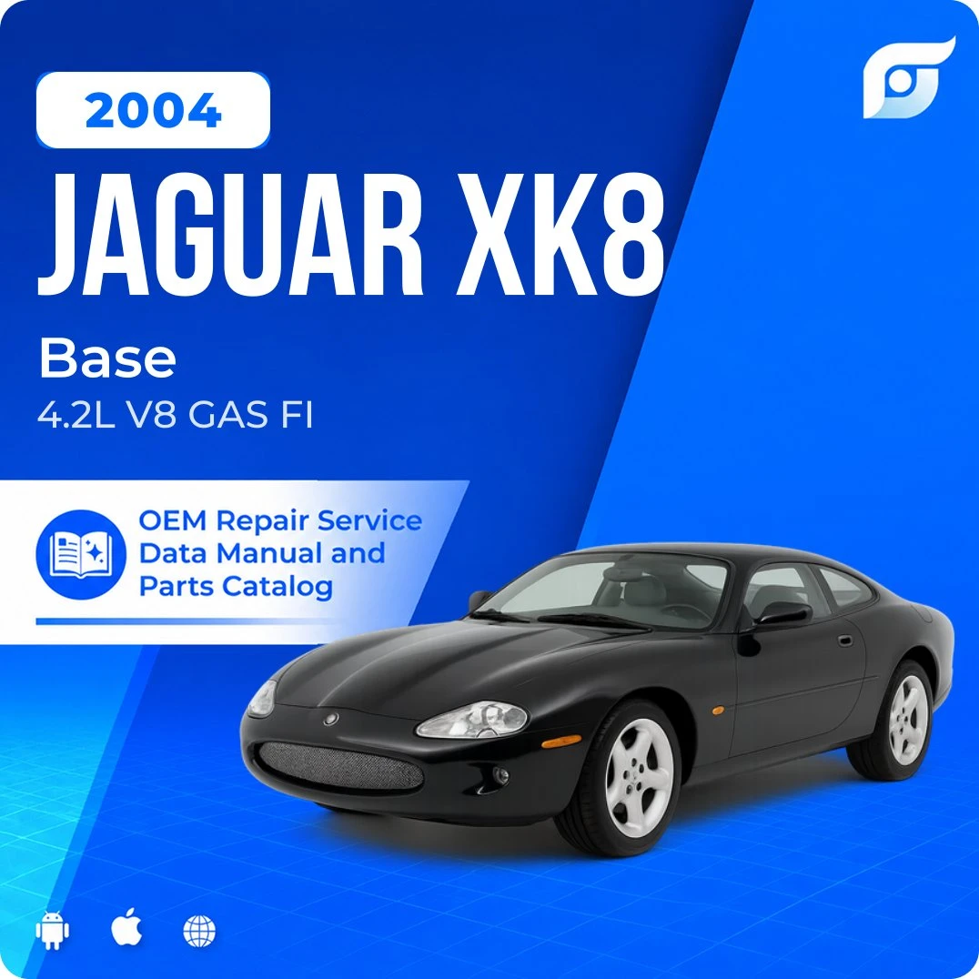 2004 Jaguar XK8 Base - OEM Repair Service Manual