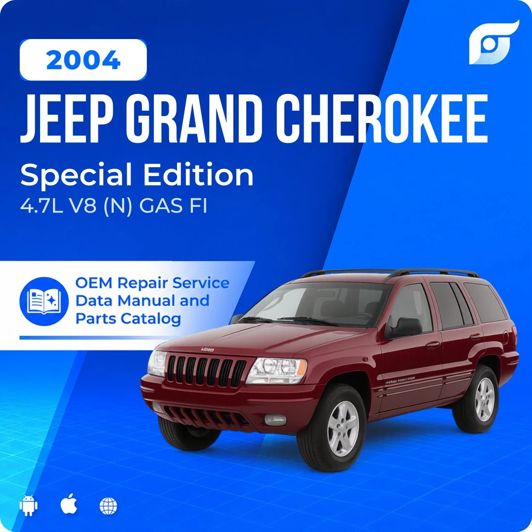 2004 Jeep Grand Cherokee Special Edition - OEM Repair Service Manual