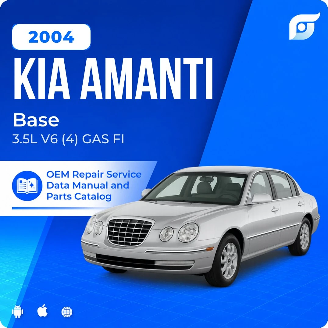 2004 Kia Amanti Base - OEM Repair Service Manual