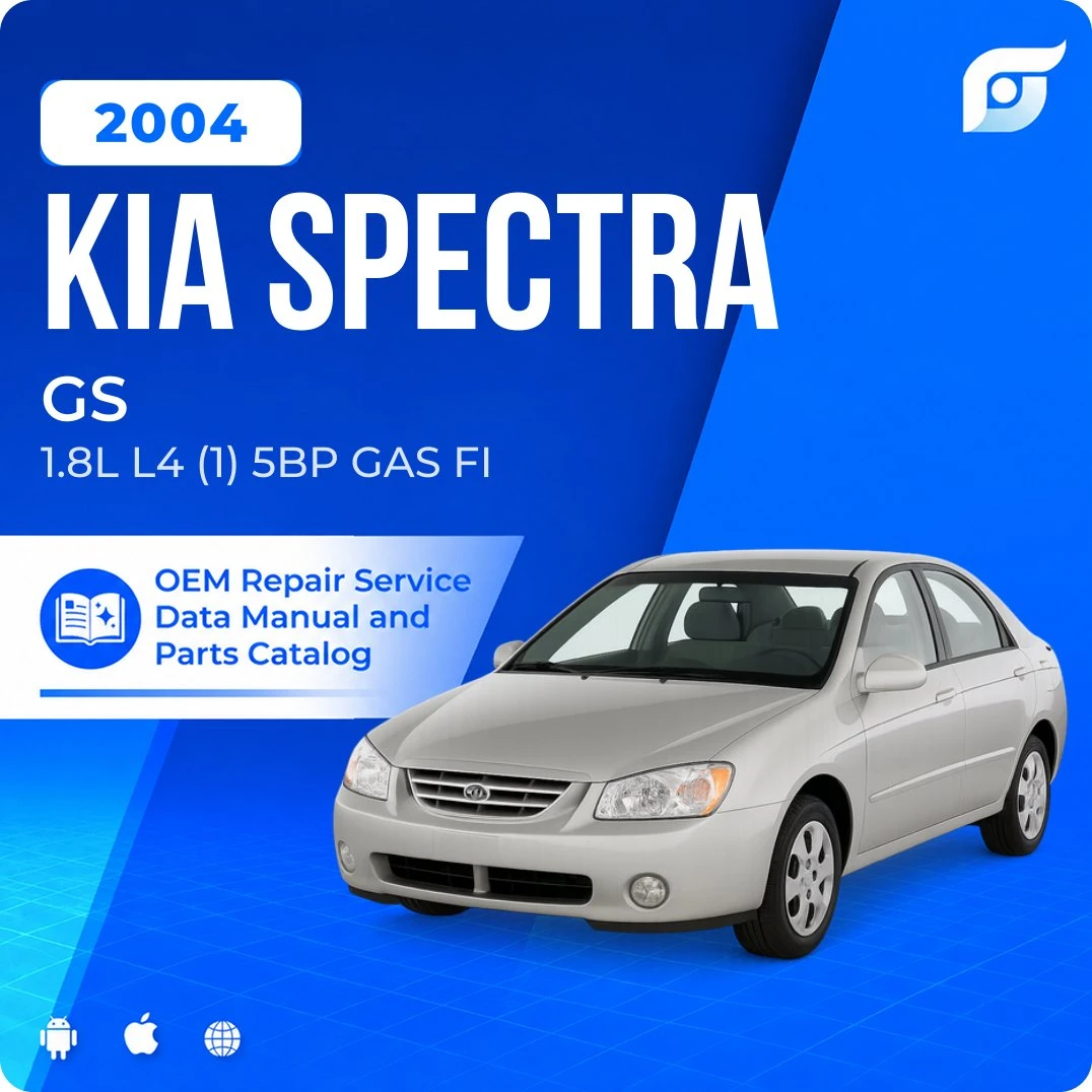 2004 Kia Spectra GS - OEM Repair Service Manual