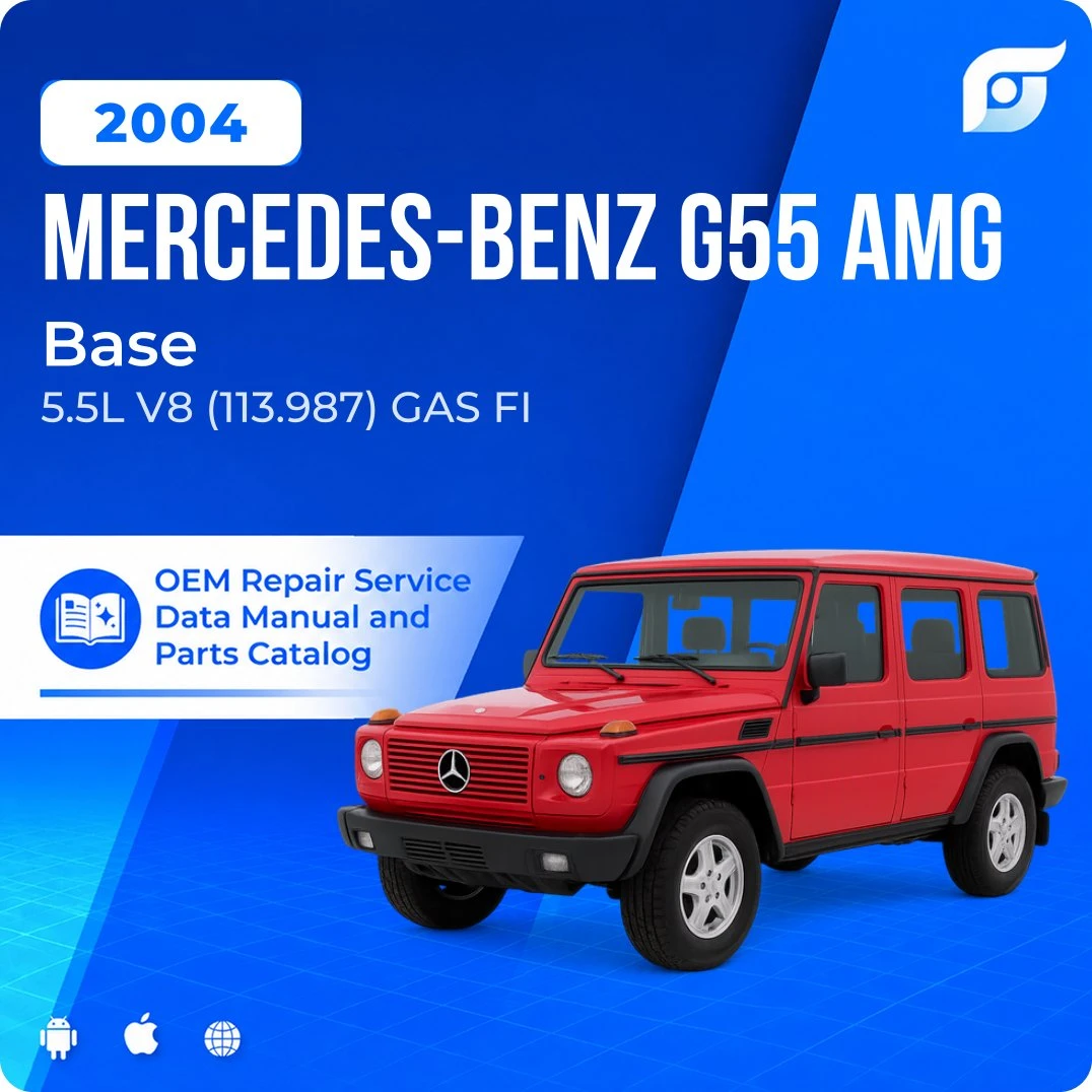 2004 Mercedes-Benz G55 AMG Base - OEM Repair Service Manual