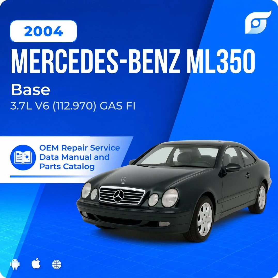 2004 Mercedes-Benz ML350 Base - OEM Repair Service Manual