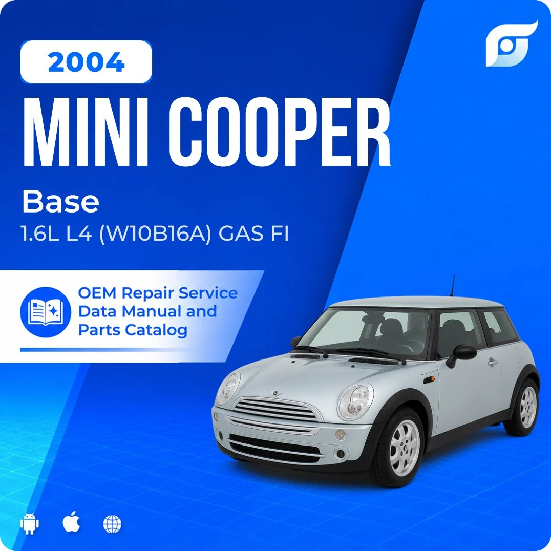 2004 Mini Cooper Base - OEM Repair Service Manual