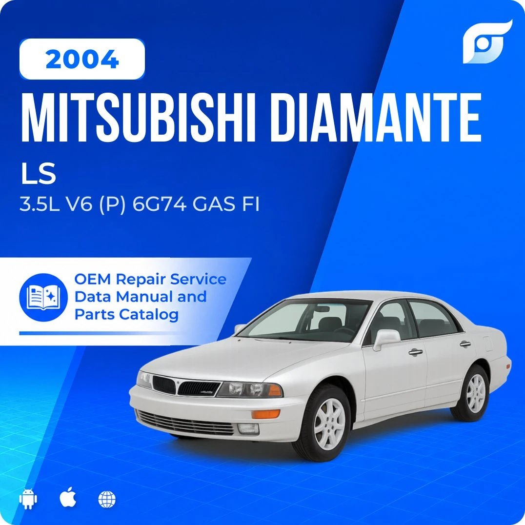 2004 Mitsubishi Diamante LS - OEM Repair Service Manual